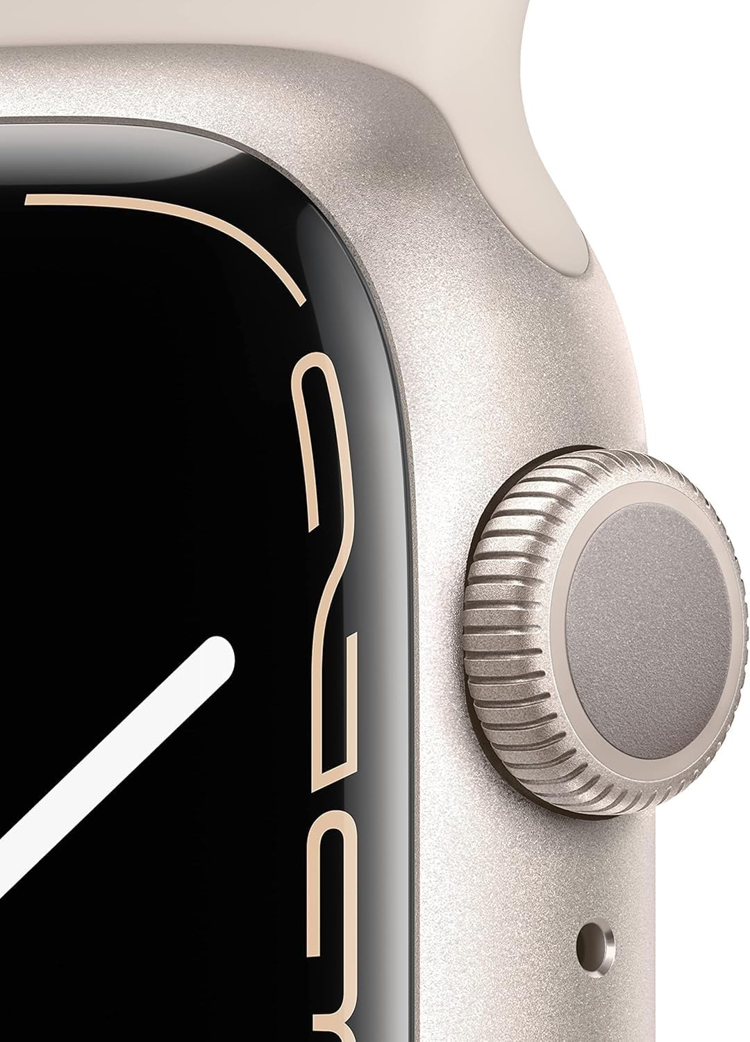 Amazon.com: Apple Watch Series 7 (GPS, 41mm) Starlight Aluminum
